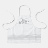 Boerderij stijl bewerkbare kleur aangepaste Kind S Schort (Voorkant)