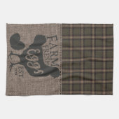 Boerderij Stijl Boerderij Verse Gepersonaliseerde  Theedoek (Horizontaal)