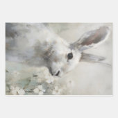 Boerderij Stijl Bunny Konijn Art Decoupage Papier Inpakpapier Vel (Voorkant 2)