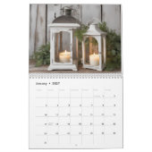 Boerderij stijl kalender (Jan 2027)