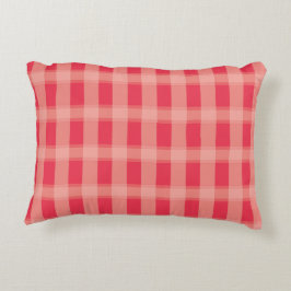 Boerderij stijl Plaid Accent Kussen