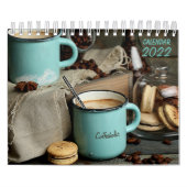 Boerderij Stijlvolle koffie met twee pagina's klei Kalender (Hoes)