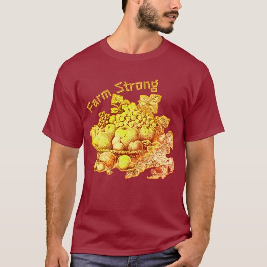Boerderij Strong v.1 T-shirt (Voorkant)