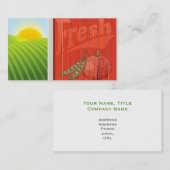 Boerderij Sunrise visitekaartje (Voorkant / Achterkant)