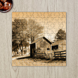 Boerderij Sweet Boerderij Land Homestead Legpuzzel