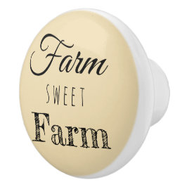 Boerderij Sweet Boerderij Rustic Keramische Knop