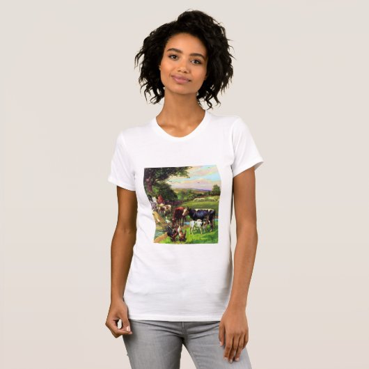  Boerderij T-shirt (Voorkant volledig)