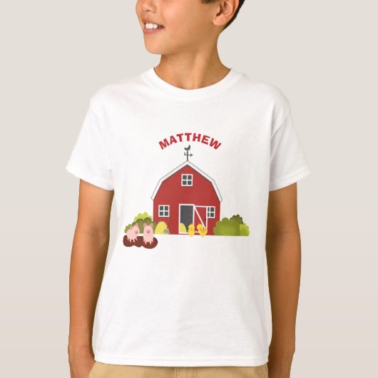 Boerderij T-shirt (Voorkant)