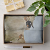 Boerderij Tan Koeien Foto Tissuepapier (Geschenk)