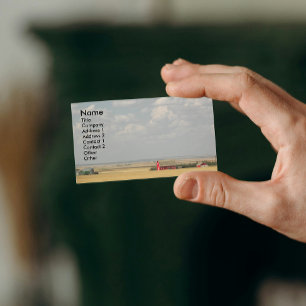 Boerderij Tarwevelden Landschap Visitekaartje