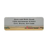 Boerderij Tarwevelden Retouradres Etiket (Voorkant)