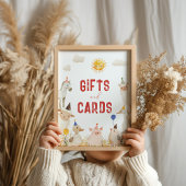 Boerderij Thema Gifts Verjaardagsbord Poster