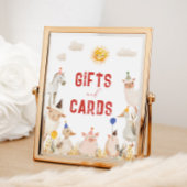 Boerderij Thema Gifts Verjaardagsbord Poster