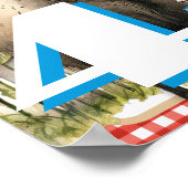 Boerderij thema verjaardagsfeest welkomstbord poster (Hoek)