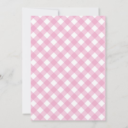 Boerderij thema verjaardagsfeestje uitnodiging (Achterkant)