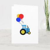 Boerderij thema verjaardagsuitnodigingen (Achterkant)