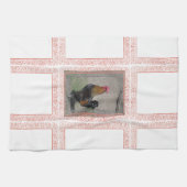 Boerderij Theme Rooster Dish Towel Theedoek (Horizontaal)