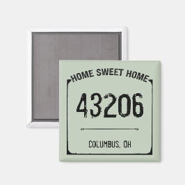 Boerderij Thuis Zoete Postcode Magneet