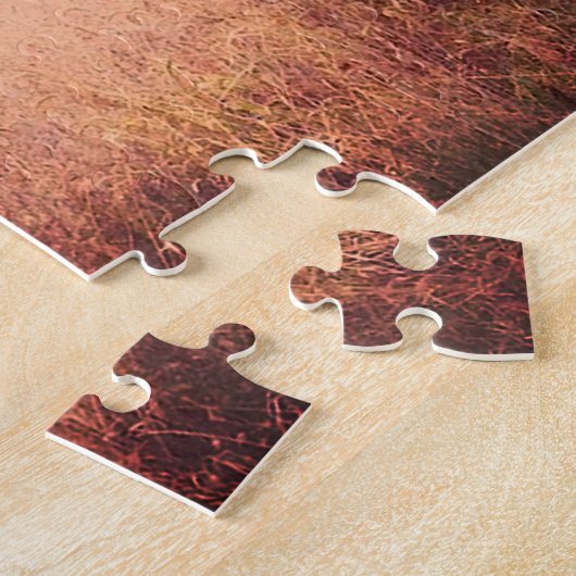 Boerderij Tractor bij Herfst Harvest Legpuzzel (Zijkant)