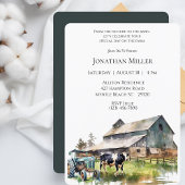  Boerderij Tractor Birthday Party Invitation Kaart