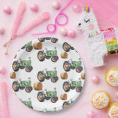 Boerderij Tractor Boys Verjaardag Papieren Bordje (Feest)