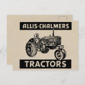 Boerderij tractor Briefkaart (Voorkant / Achterkant)