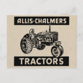  Boerderij tractor Briefkaart (Voorkant)