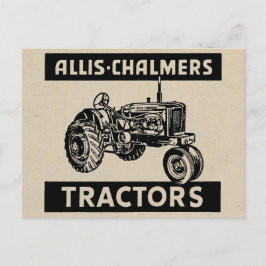  Boerderij tractor Briefkaart