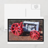 Boerderij tractor briefkaart (Voorkant / Achterkant)