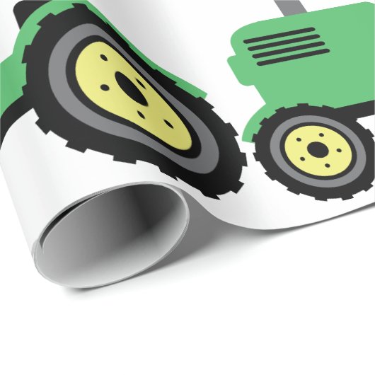 Boerderij tractor cadeaupapier (Rol Hoek)