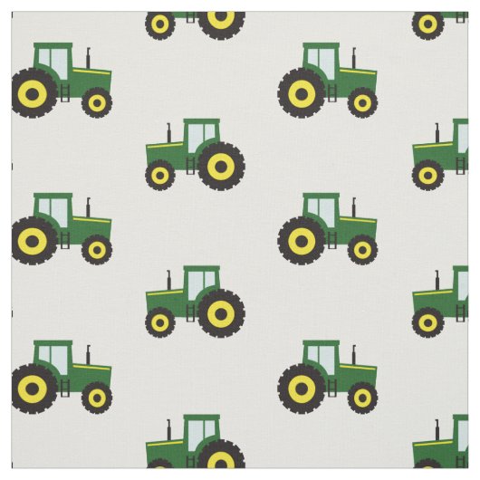 Boerderij Tractor Fabric Stof (Swatch)
