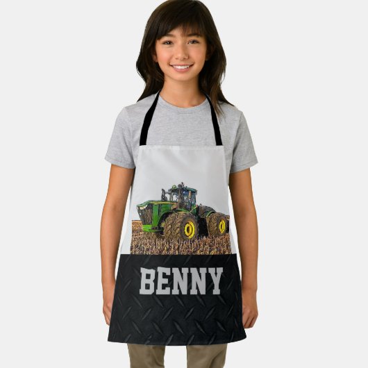 Boerderij Tractor Farmer Cool Schort (Insitu)