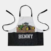 Boerderij Tractor Farmer Cool Schort (Voorkant)