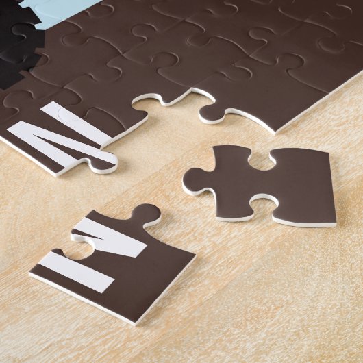 Boerderij Tractor Green en Yellow Legpuzzel (Zijkant)