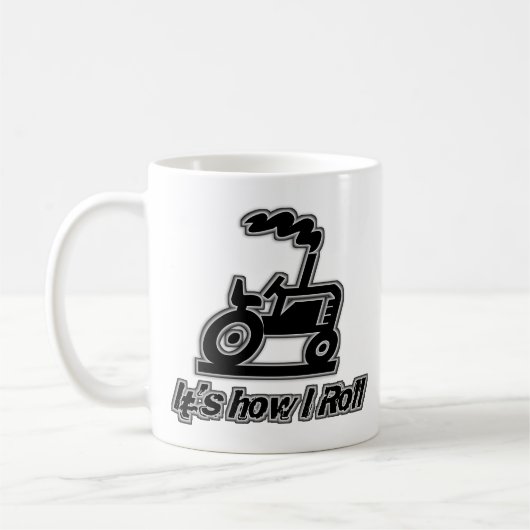 Boerderij Tractor Hoe ik rol Koffiemok (Links)