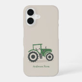 Boerderij tractor iPhone 16 hoesje (Achterkant)