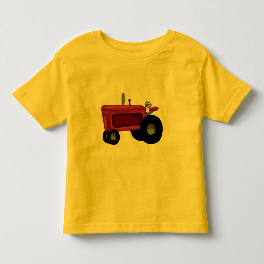 Boerderij tractor kinder shirts (Voorkant)