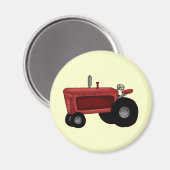 Boerderij tractor magneet (Voorkant / Achterkant)