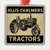  Boerderij tractor Metalen Ornament (Voorkant)