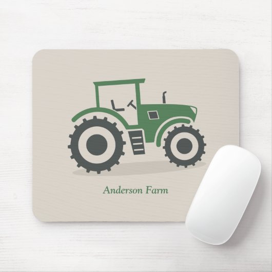 Boerderij tractor muismat (Met muis)