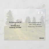  Boerderij Tractor Nieuwe Briefkaarten Adres (Achterkant)