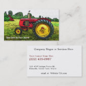 Boerderij tractor of landwinkel Visitekaartje (Voorkant / Achterkant)