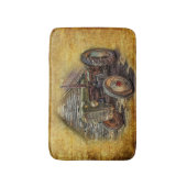  Boerderij tractor Old Barn Shed Badmat (Voorkant Verticaal)