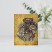  Boerderij tractor Old Barn Shed Briefkaart (Staand voorkant)