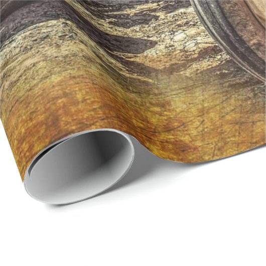  Boerderij tractor Old Barn Shed Cadeaupapier (Rol Hoek)