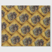 Boerderij tractor Old Barn Shed Cadeaupapier (Vlak)