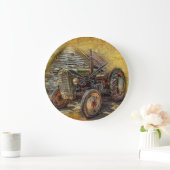 Boerderij tractor Old Barn Shed Grote Klok (Huis)