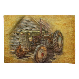 Boerderij tractor Old Barn Shed Kussensloop