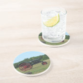 Boerderij tractor Onderzetter (Zijkant)