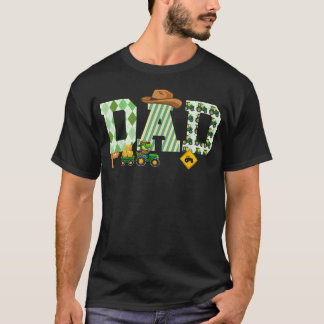 Boerderij Tractor Papa 1e Verjaardag T-shirt